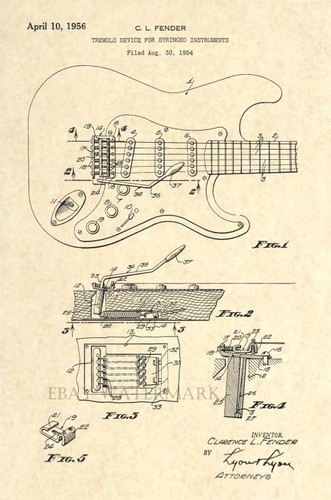 1956 fender stratocaster - fender,