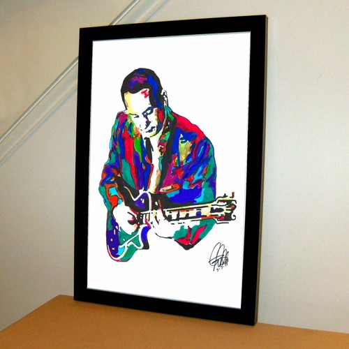 Les paul guitar player - les,