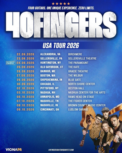 Fingers usa tour - tour, 2026